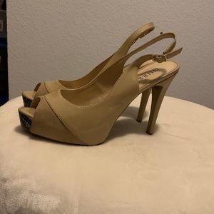 Tan High heels